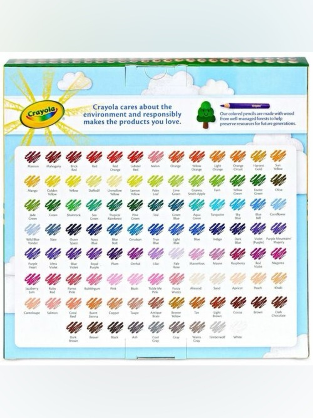 Crayola Colored Pencil Set — 100 Multicolor Assortment - Picture 2 of 4